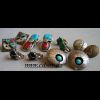 Ohrclips in indianischen Designs in...